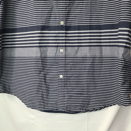 Penguin by Munsingwear Herren Hemd blau grau gestreift Knopfleiste Logo Größe XXL - Bild 12 von 12