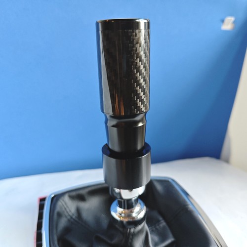 BLACK CARBON BLUE ST STICK SHIFT GEAR KNOB for FOCUS MK2 MK3 MK4 FIESTA MK7 2.0T - Picture 2 of 7