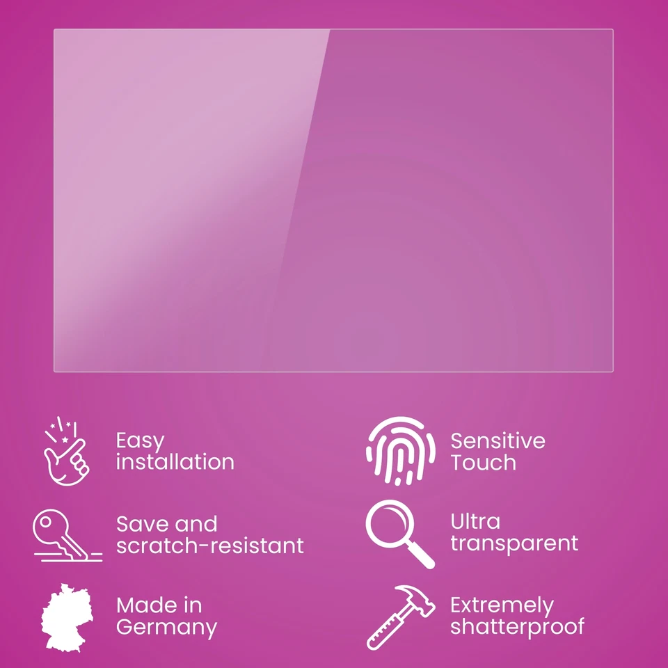 atFoliX Glass Protector for Nvidia Shield Tablet 9H Hybrid-Glass - Image 3 of 4