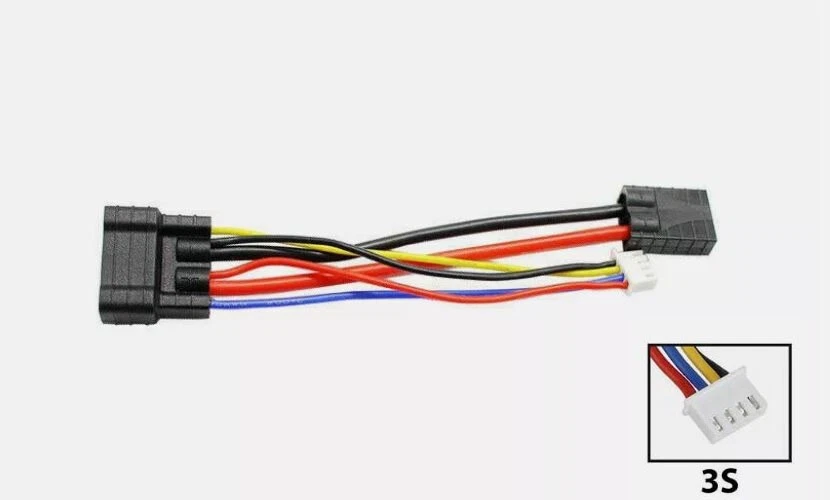 3S Lipo Battery Connector Cable Adapter fits for TRX 1/8 RC Car 150MM - Image 2 of 4