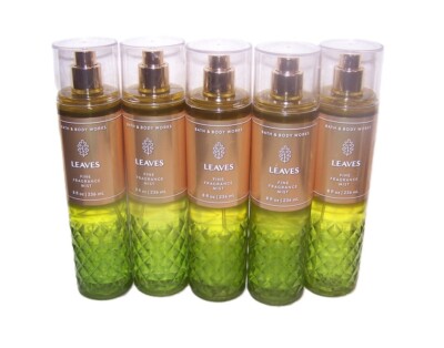 Leaves Fragrance Mist 8 fl oz Lot of 5 New Apple Nectar Clove Bath & Body Works