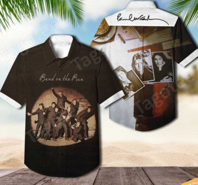 Paul McCartney Wings band HAWAII SHIRT aop All sizes 2F579