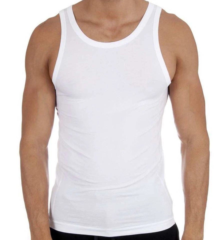 White t top shirt vest