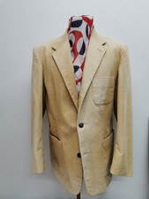 Vintage Man's Single Breasted Cordouroy Jacket Size Large
