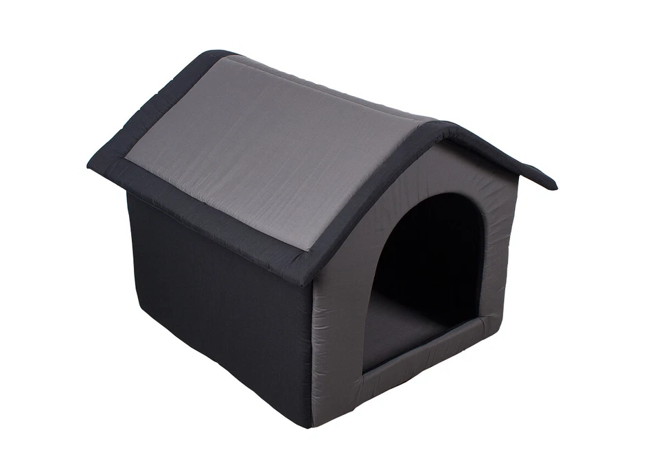 SunnyDogs Stoff-Hundehütte/Hundehöhle L 64 x B 57 x H 60 cm