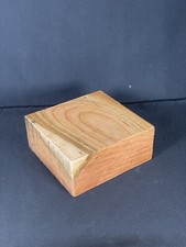 LARGE 7" 7" 3 THICK aGrade Cherry Turning/ Salad Blank Carving Wood Bowl
