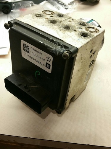 2010-2014 CADILLAC CTS ABS ANTI LOCK BRAKE SYSTEM EBTCM 20875882 20875883 ADG