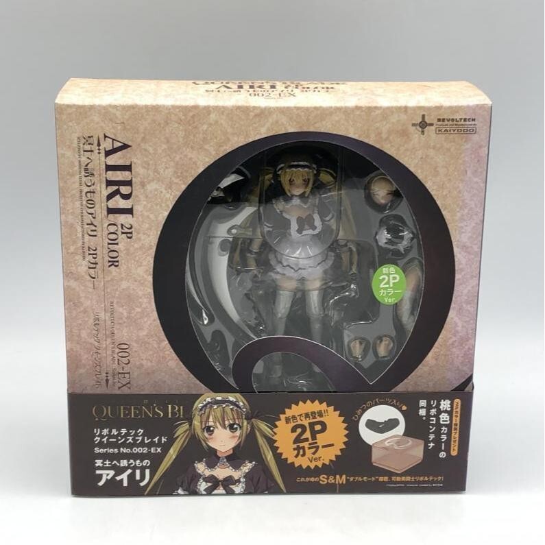 リボルテック アイリ　REVOLTECH QUEEN'S BLADE AIRI Amazon.com: Revoltech Queens Blade: 002-EX Airi 2P Color PVC