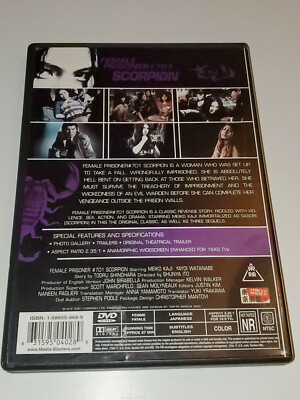 Female Prisoner #701: Scorpion (DVD) OOP w/ Insert 631595040289| eBay