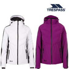 Dlx Womens Ski Jacket Down Touch Filling Removable Hood Slim Fit Gabriella
