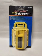 Replacement Carbon Steel Blades Standard Utility Knife Blades Box Cutter 100 pc