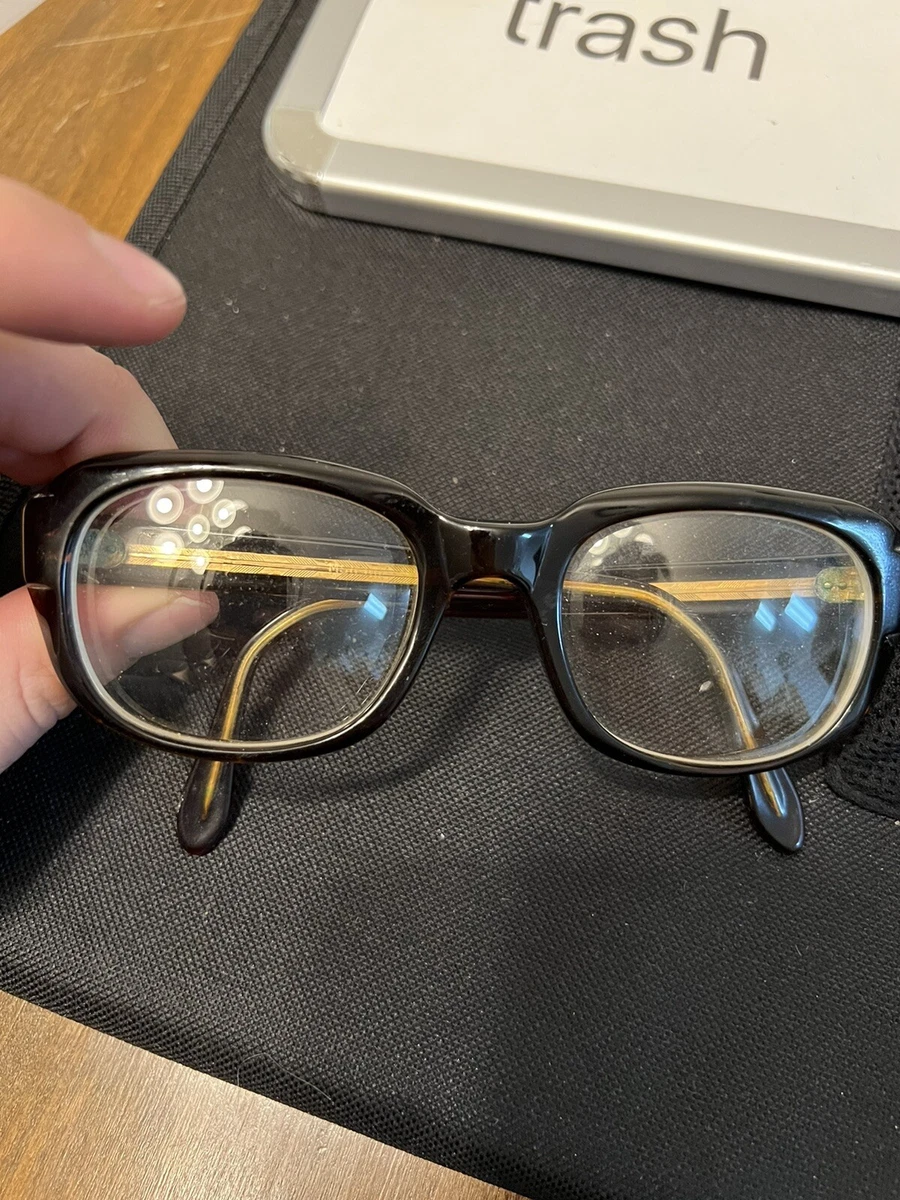 Vintage Glasses Hong Kong Msieur Brown Frames G362
