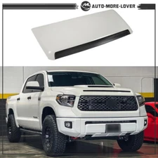 For Toyota Tundra SR5 Crew 2014-2021 Front Hood Scoop Bulge Kit 7618134900 White