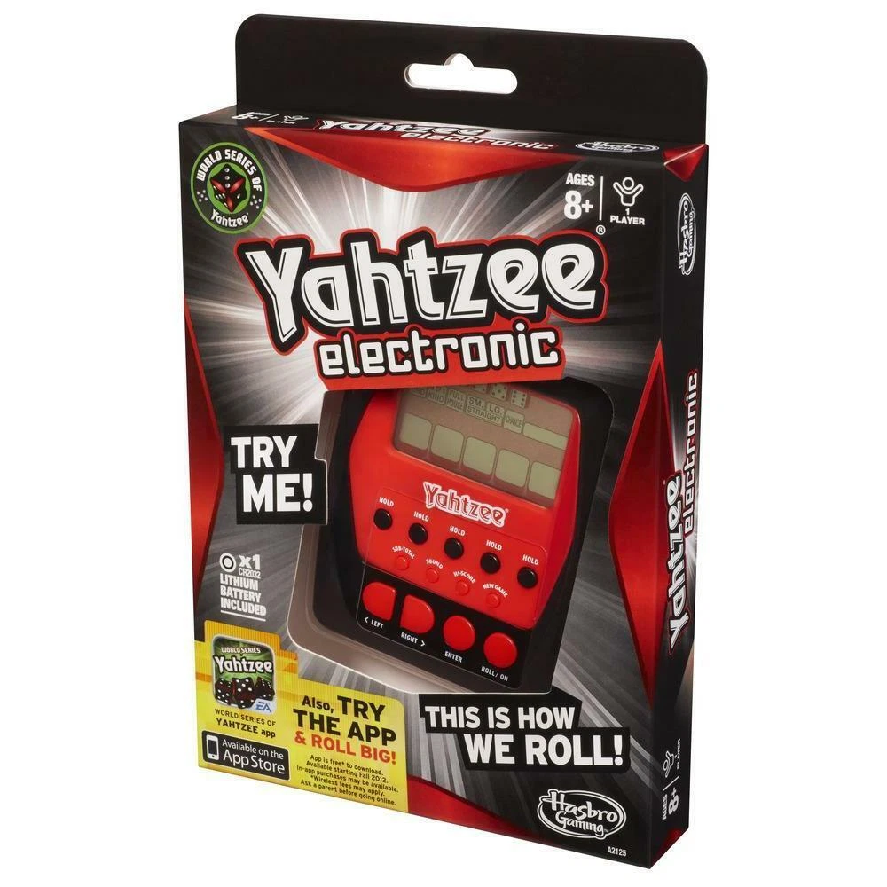 Yahtzee Electronic Handheld 653569813309 eBay