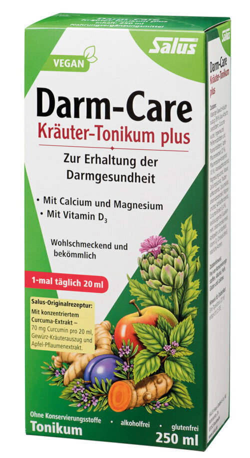 Salus Darm-Care Kräuter-Tonikum plus 250ml - Erhaltung der Darmgesundheit