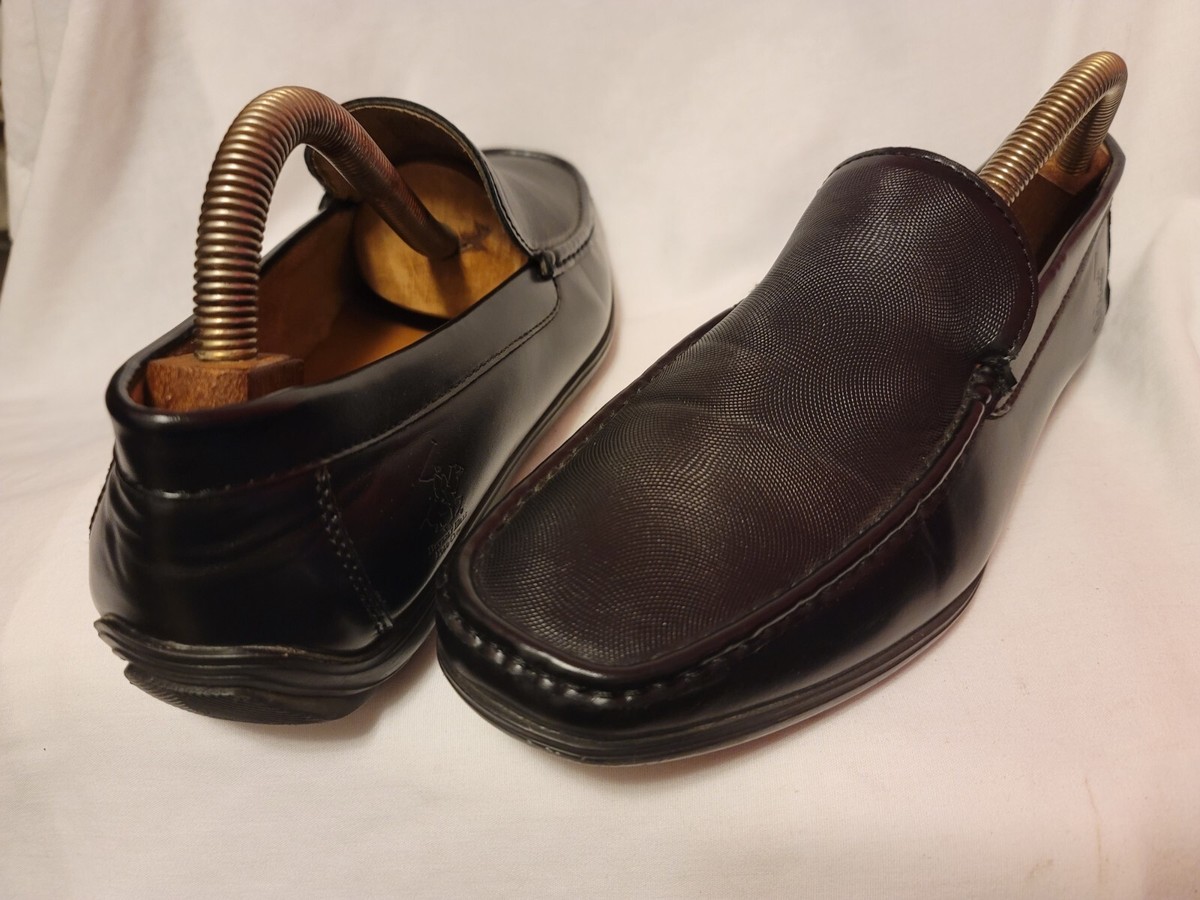Beverly Hills Polo Club Clyde Slipon Black Dress Shoes Loafers BPS9065 Sz 13M Beverly Hills Polo Club Loafer Casual Shoes for Men for sale  main image 3