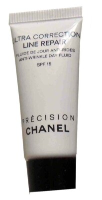 1) Chanel Ultra Correction Line Repair .17 oz/5ml Anti Wrinkle Day