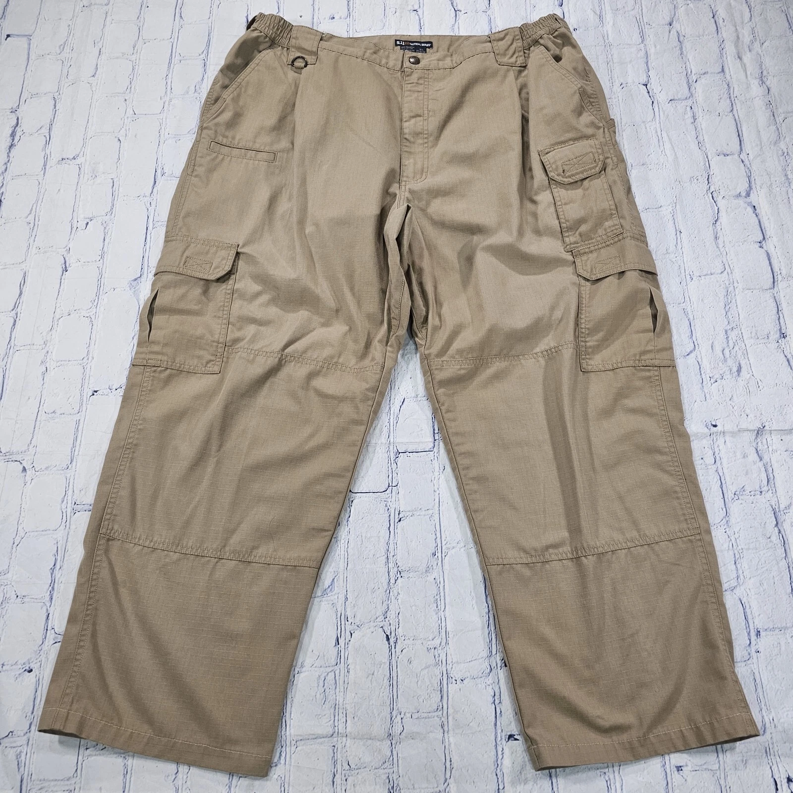 5.11 Tactical MENS SIZE 42X30 Taclite Pro Ripstop Pants 74273 Beige Cargo