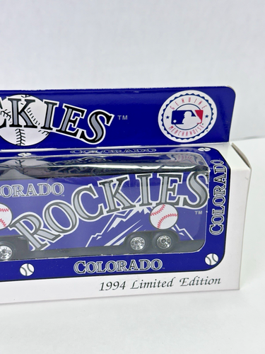 Matchbox Tractor Trailer Vintage in Box Diecast 1994 Colorado Rockies Peterbuilt - Picture 4 of 8