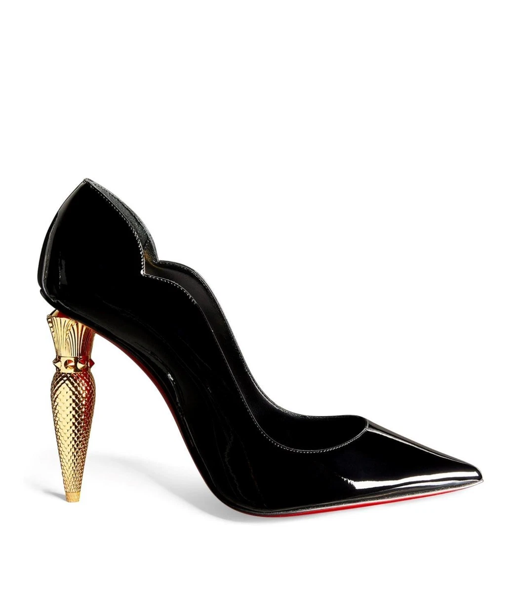 Louboutin reveals Cinderella slipper heels