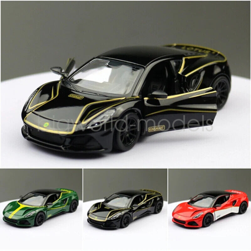 1:34 Lotus EMIRA Alloy Sports Car Model Diecast Super Racing Vehicles Car Model