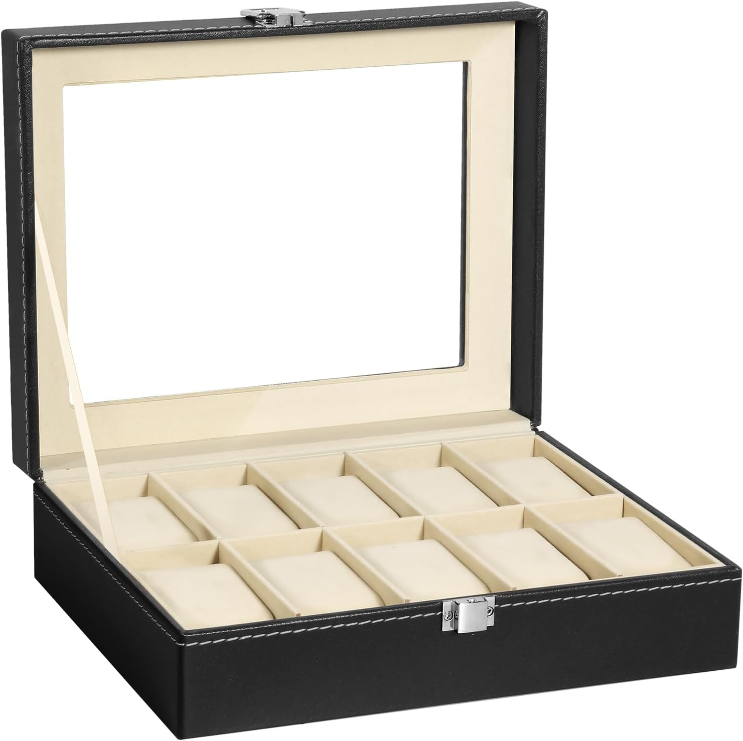 Boîte à montres pour homme le cadeau idéal avec tiroir pour bijoux