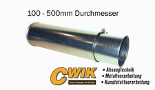 Teleskoprohr Absaugrohr Späneabsaugung Rohr Verlängerung 