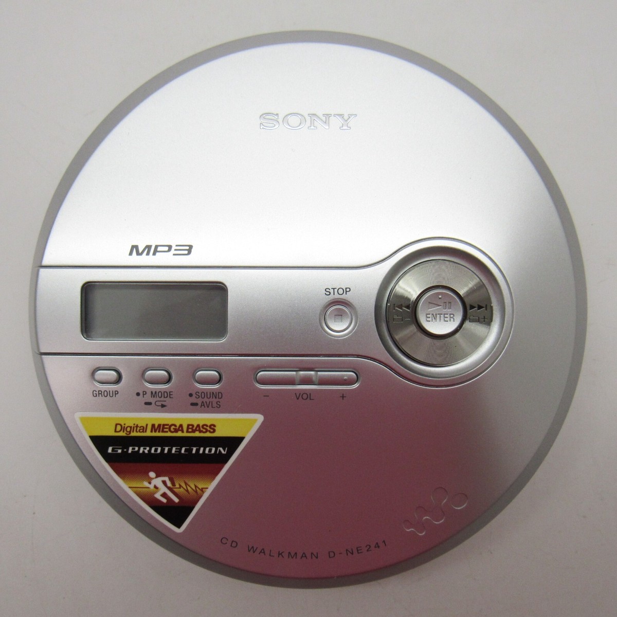 Sony D-NE241 Walkman CD Player Digital Mega Bass - For Parts