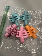 5 Pack, Pencil Grips for Kids Handwriting - Perfect Pencil Holders for Kids