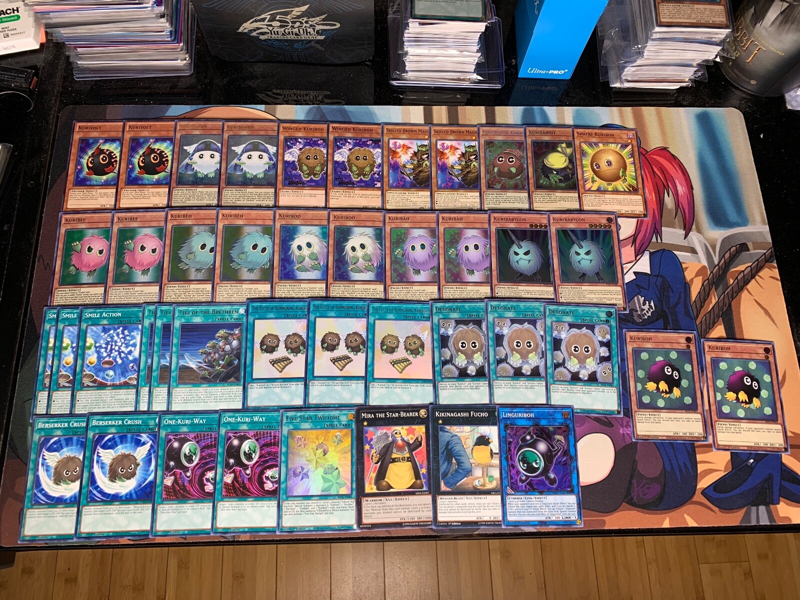 Yugioh Kuriboh Brothers Deck Fiend, Warrior, Yugi Mutou, Jaden Yuki