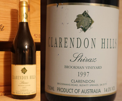 1997er Clarendon Hills - Brookman Vineyard - Syrah - McLaren Vale - Rare !!!!!!