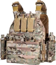 Yakeda 'battle ready' Quick Release Platecarrier Multicam