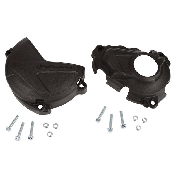Polisport Kupplungs/ZüNdungsdeckelschutz Yamaha YZF 250 19-20, Schwarz-image