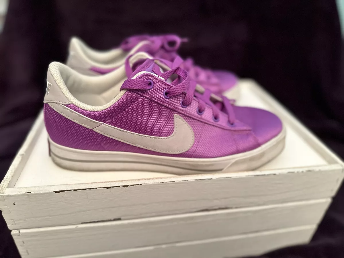 Shiny purple shop nikes