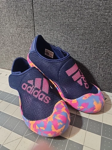 Sandali da bagno sportivi Adidas H06430 blu scuro Altaventure per bambini taglia 13K nuovi