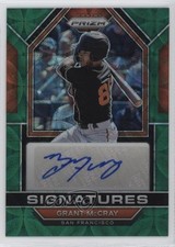 2023 Panini Prizm Signatures Green Scope 35/75 Grant McCray #SIG-GM Auto 6yz