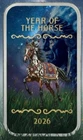 2026  Lunar Year of the Horse Native Spirit Color 1 oz .999 Silver Art Bar