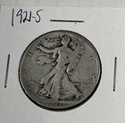 1921-S Walking Liberty Half Dollar : Good