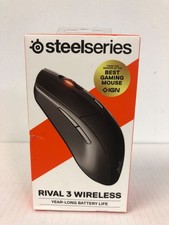 SteelSeries Rival 3 Wireless Gaming Mouse 18,000 CPI, Bluetooth/USB, RGB, Black