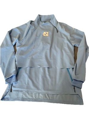 UNC North Carolina Tar Heels Nike Jordan 23 Tech 1/4-Zip Shield Jacket L EUC