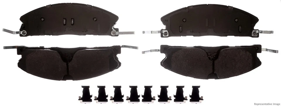 Front Ceramic Brake Pads Kit ACDelco for Chevy Silverado GMC Sierra 2500 3500 HD - Image 2 of 4