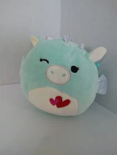 Squishmallow Palasha the Dragon 5 inch Valentines Day 2022 