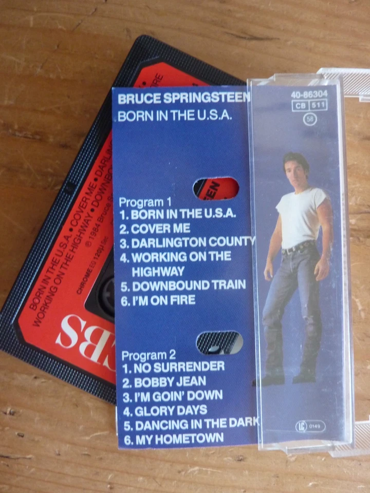 K7 audio - Bruce Springsteen - Born in the U.S.A. - Photo 2/2