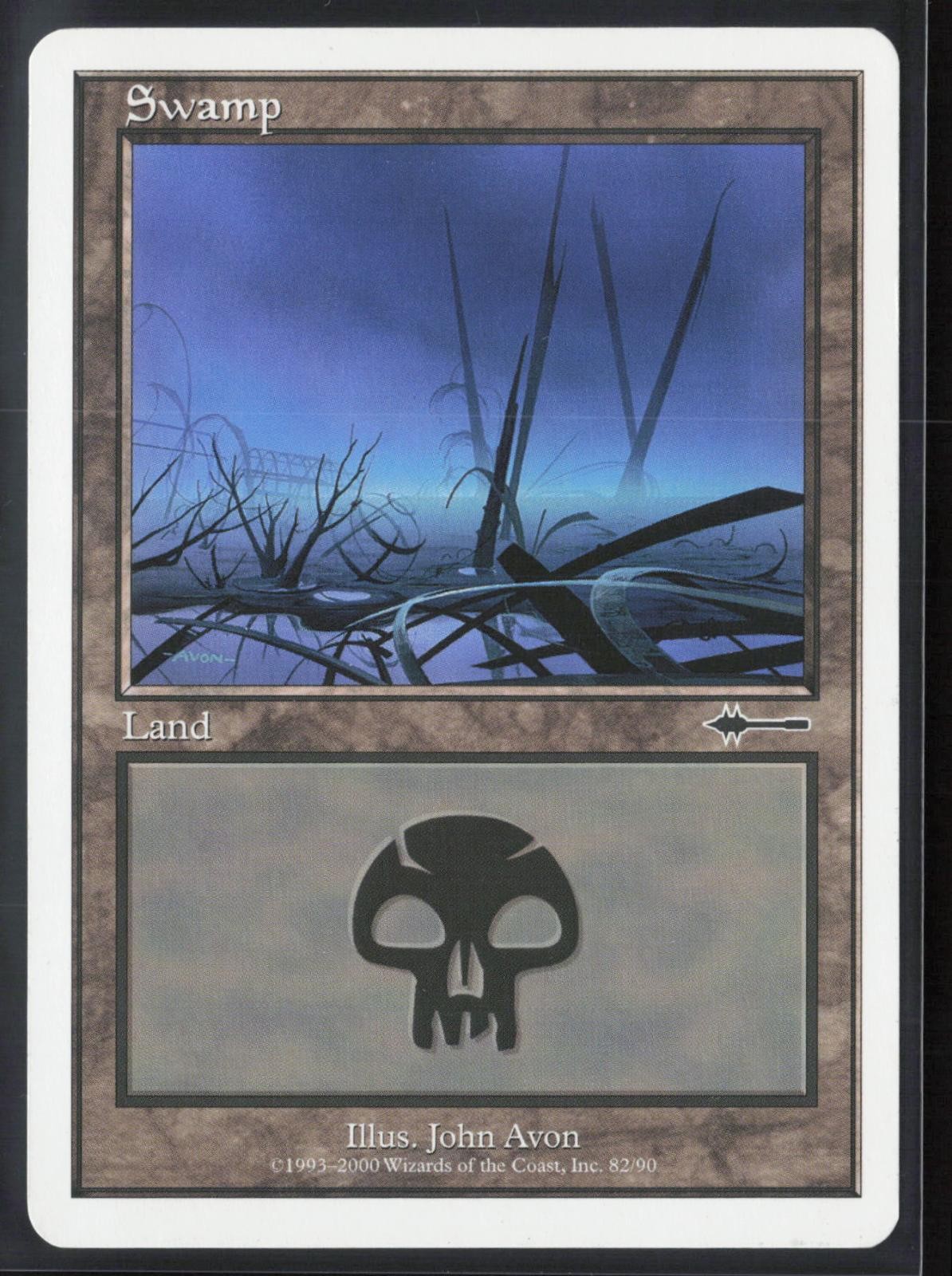 Swamp (82) 82 Land Beatdown Box Set Magic: The Gathering Lightly Played