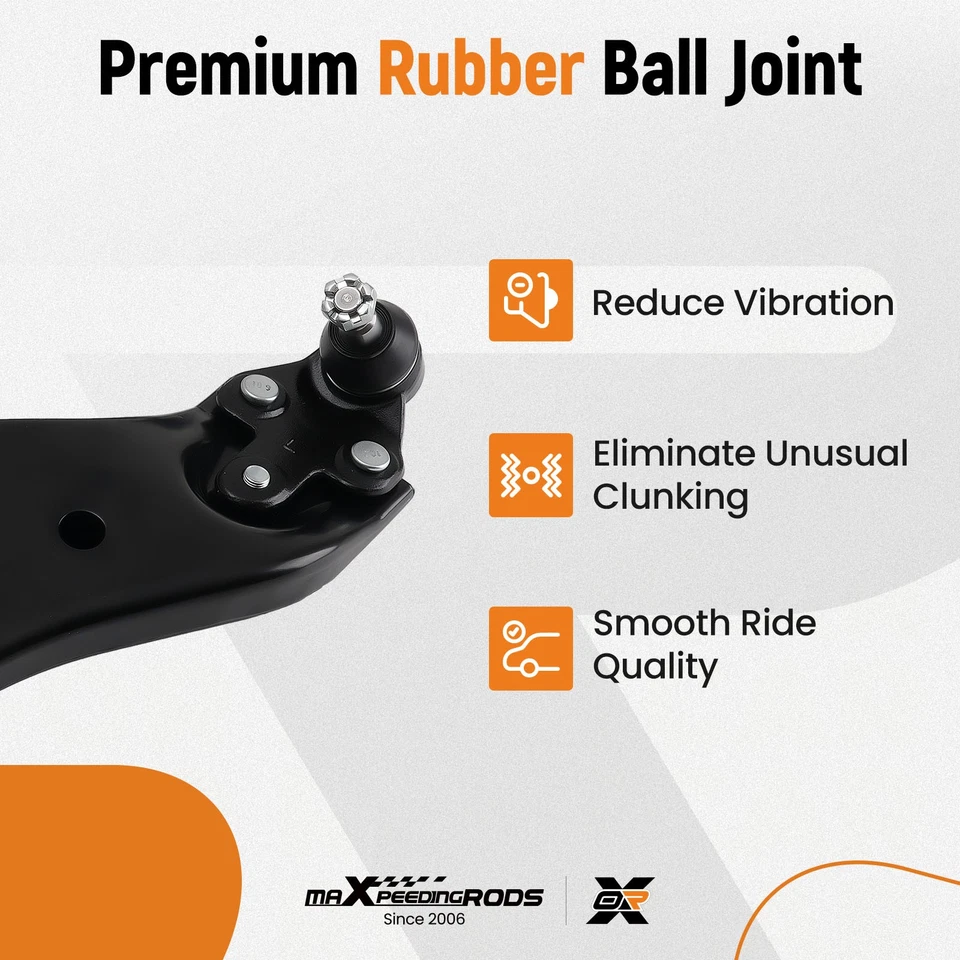 Front Lower Control Arm &Ball Joint For RX350 RX450H Toyota Highlander 2008-2019 - Image 3 of 4