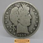 1908-O Barber Silver Half Dollar - #C59372NQ