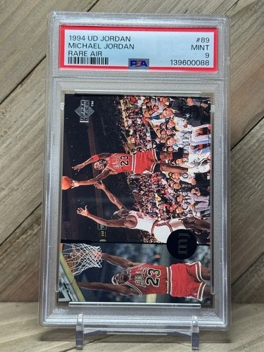 1994 Upper Deck MJ Rare Air #89 MICHAEL JORDAN Menendez Brothers PSA 9 Mint