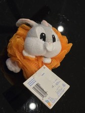 SCRUBBIE BUGS BUNNY BABY VTG NEW 6" Plush Baby Loofah BY SAFETY FIRST