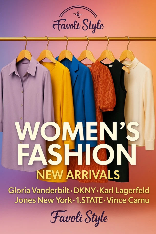Women's Fashion New Arrivals! — Gloria Vanderbilt, DKNY, Donna Karan + More