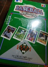 1990 UPPER DECK BASEBALL UNOPENED SEALED BOX, w/ 36 UNOPENED PACKS,